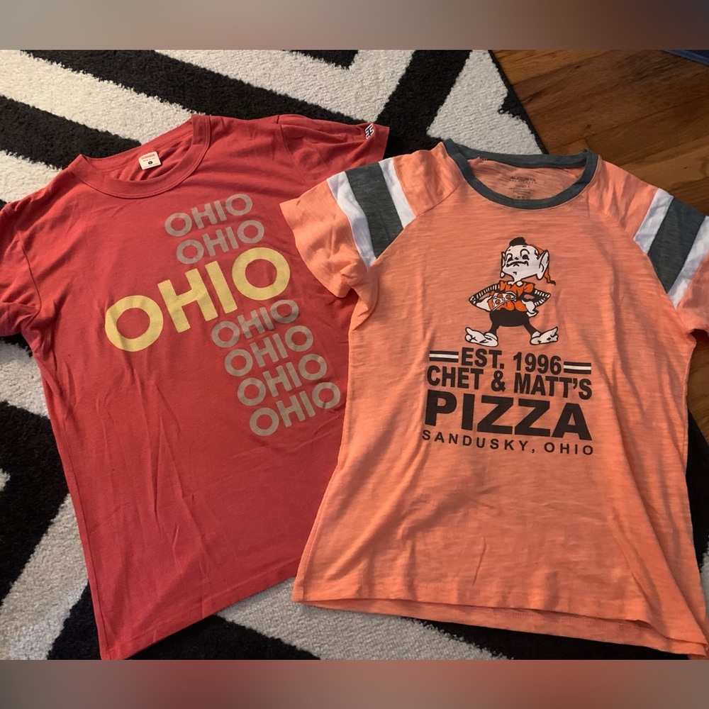 OHIO State Pride T-Shirt Bundle - like new - includes HOMAGE